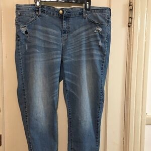 Signature by Levi Strauss women’s Boyfriend Midrise jeans Sz‎ 22X36